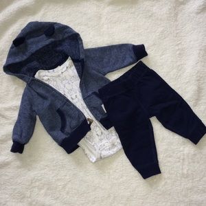 3 piece set Baby Boy Carter's set.